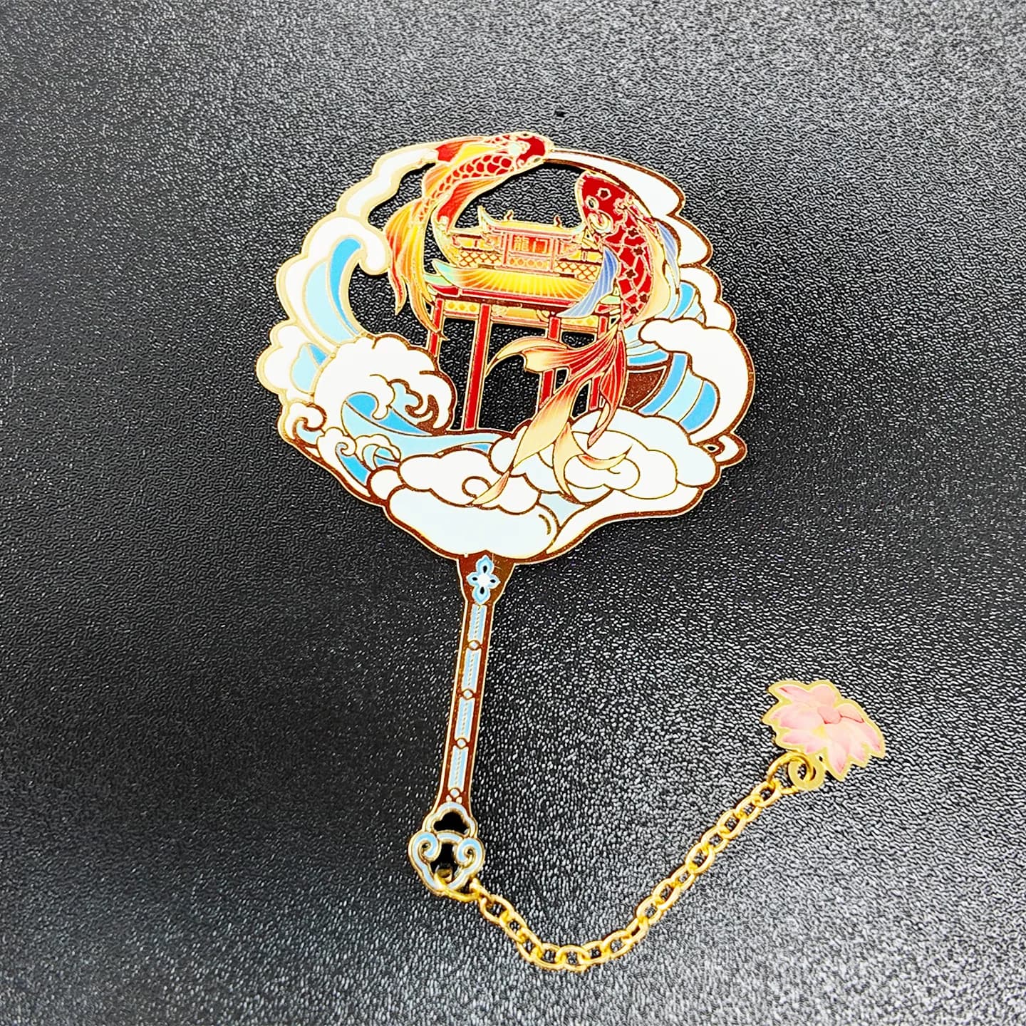 鱼跃龙门书签 (2/5)